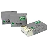  Tune actiTube Slim - Set de 150 filtros de carbón Activo (3 Cajas de 50 Unidades, 7 mm)