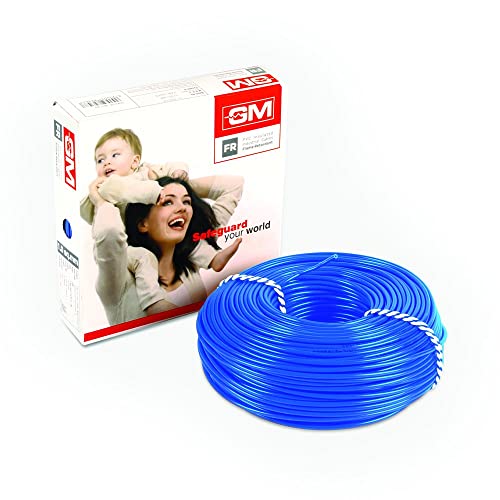 GM Flame Retardant Wire -180 Meter (180 Meter, 2.5 SQMM - Blue)