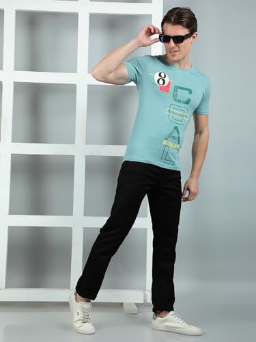 Image of Dollar Pack of 1 Cotton Printed Men Tshirt