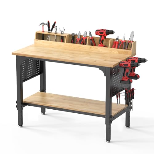 Northsky Heavy-Duty Adjustable Height Workbench