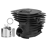 Kit de Remplacement de Piston, Outils de Quincaillerie, Accessoires D'alésage de Cylindre, Kit de Cylindre de Piston de Remplacement, Fixation de Tron?onneuse à Essence, Kit de