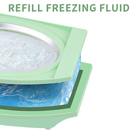MNJR Gerollte Eismaschine, DIY Eiscreme Rollen Machine, EIS Teppanyaki Platten, Ice Rolls Platte Machine, Eisplatte zum… – Bild 7