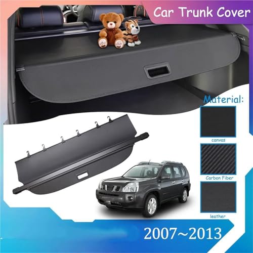 Cubierta de maletero para Nissan X-Trail T31 ideal para proteger equipaje en viajes familiares 7