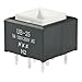 Illuminated Pushbutton Switches SQ DPDT ON(ON) BLUE LED PC BODY ONLY 6A