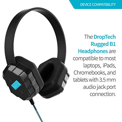 GumDrop Droptech B1 Casque audio avec cordon anti-mordillage, jack audio 3,5 mm (75 dB/110 dB) pour salle de classe… - Les Beatles, Paul McCartney, John Lennon, RIngo Starr, George Harrison GumDrop Droptech B1 Casque audio avec cordon anti-mordillage, jack audio 3,5 mm (75 dB/110 dB) pour salle de classe… – Image 7