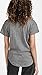 Madewell Women's Whisper Cotton Rib Crewneck Tee, Heather Iron, Grey, XXS