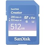 SanDisk – SANDISK Creator SD-UHS-II Speicherkarte 512 GB (Für DSLR und