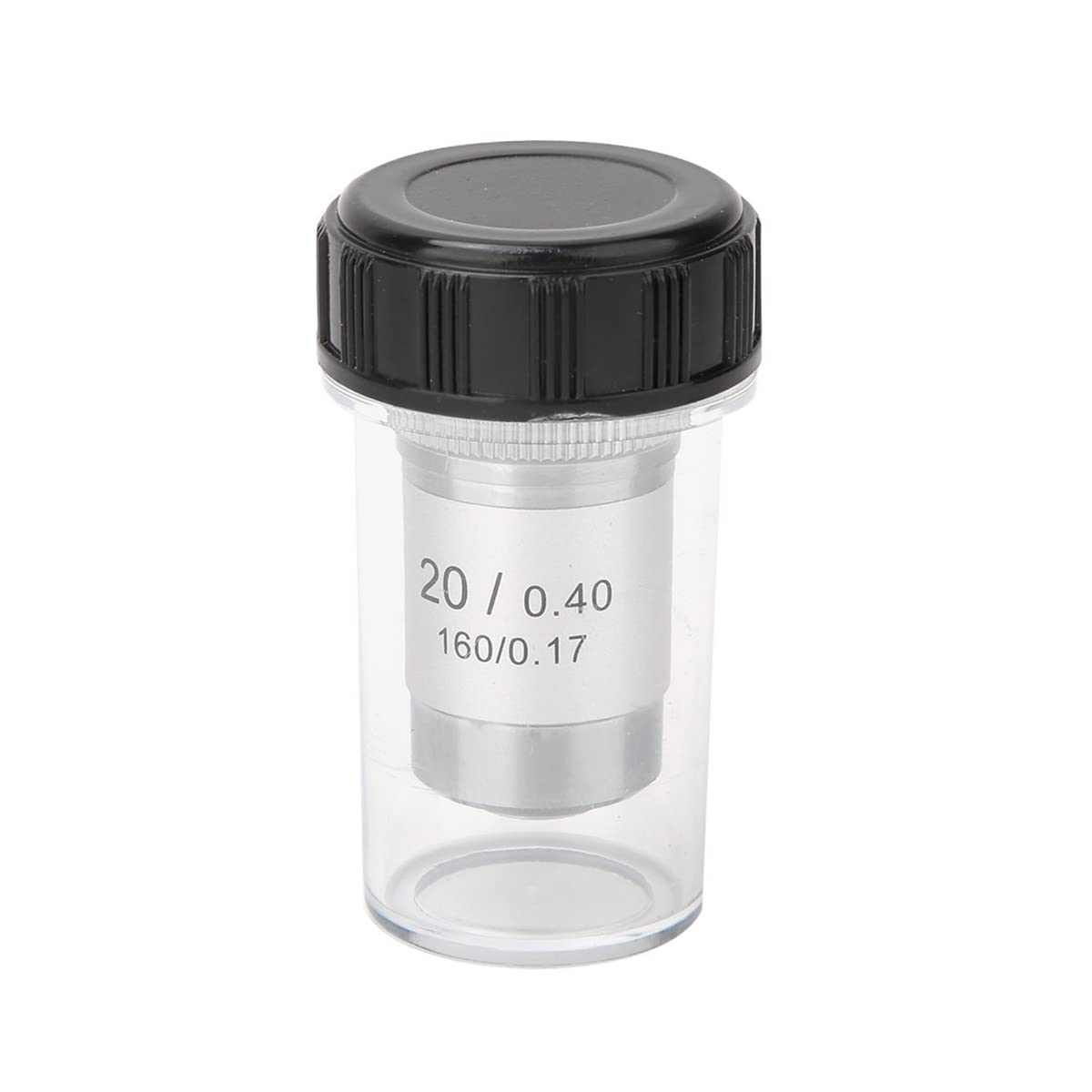 Kit di accessori per microscopio 195 Obiettivo obiettivo Achromatic all-acciaio for tutti i microscopi biologici Vetrini per microscopio (Color : 20, Number of Pcs : Other, Standard : Other)