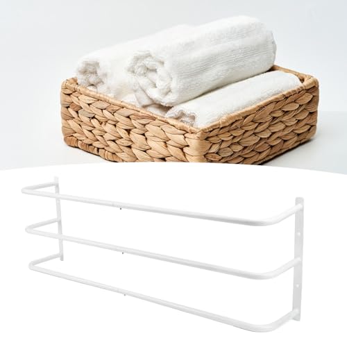 Porte-serviettes pour optimiser petit espace support mural vertical fer