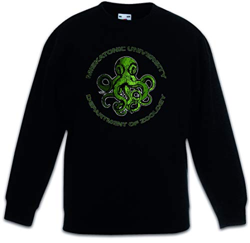 Sweat Miskatonic University Zoology pour enfants - Pull noir Urban Backwoods garçon fille