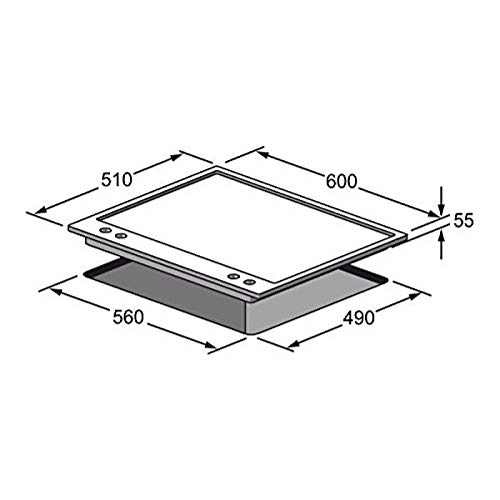 Kaiser Gas Herdset Autark/Kaiser Eg 6372 Einbau Gasbackofen/Kaiser KG 6364 Edelstahl Gaskochfeld 60 cm Einbaubackofen… – Bild 6