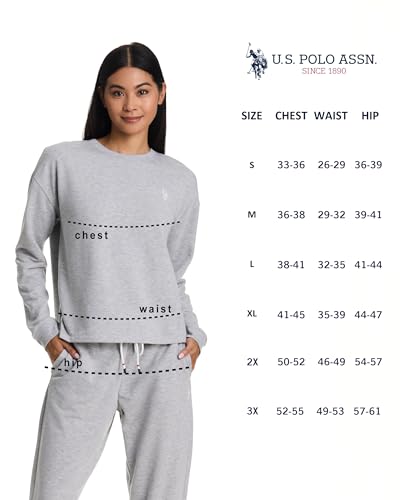 Image of U.S. POLO ASSN. Lounge Set Women, Athleisure and Lounge Pajama Sets for Women 2 Piece