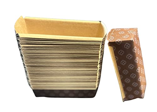 Refractarios, Kitchen FOODWARE ROAD Viteey Molde Para Panque De Papel Apto Para Horno 50 Pzs 500 Grms. Aprox. 22x9.5x6cm