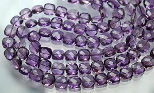 Améthyste rose perle coussin 10mm pour fabriquer vos bijoux bohèmes chic - 2
