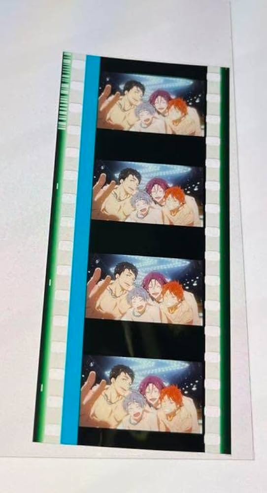 100%正規品 Free! コマフィルム 鮫柄 松岡凛 山崎宗介 御子柴百太郎