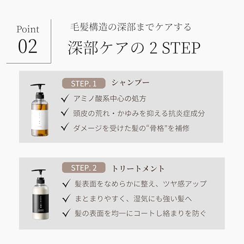 IKUE 幾重 幾重 シャンプー&トリートメント ホワイトリリーの香り 500mlセット の商品画像 4