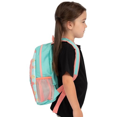 Disney Moana Mochila para meninas | Mochila escolar para meninas | Azul tamanho único, Azul, One Siz