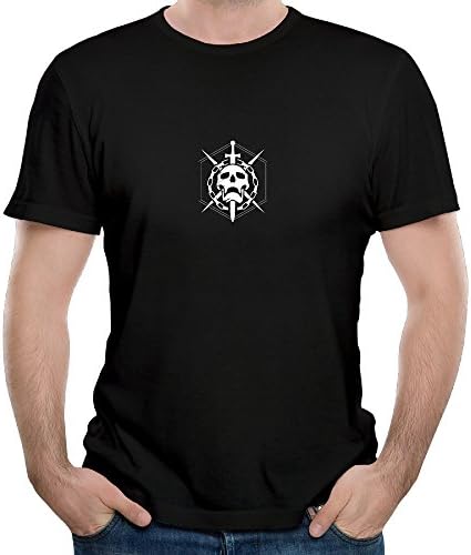 Adults Destiny Game Raid Icon Skull Short-Sleeve Shirt. Black
