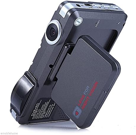 Radar Detector 2 in 1 360 Degree Auto Radar Detectors Camera HD Dash Cam G-Sensor Safety Anti Police Speed Control Vehicle Radar Detection Speed Monitoring (Color Name : No Card)