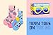 Happy Socks Kids Crew Socks- Fun Summer Styles in Gift Box Sets- Sunglasses, Ice Cream, Pirate's Treasure and More (US, Numeric, 2, 3, Regular, Regular, Kids 3-Pack Glasses Gift Set)