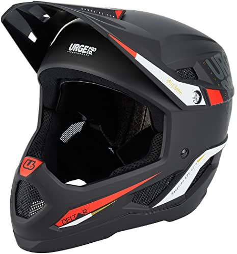 Casco Deltar Negro S con protección integral y máxima ventilación