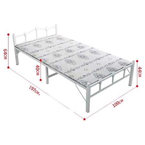 haozai Folding Bed, Folding Armrest Sofa, Sleeping And Leisure Bed, Double Bed, Simple Single Bed, Office Siesta Bed, Family Bed Suitable For Single Rest. 0304 Cover