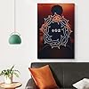 DPSMCZWQ The Band Bad Omen Poster5 Poster Decorative Painting Canvas Wall Posters And Art Picture Print Modern Family Bedroom Decor Posters 08x12inch(20x30cm) #3