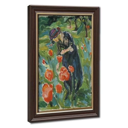Impression giclée Edvard Munch de qualité supérieure avec cadre à suspendre en toile