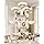 Globlazer Arbre à Chat Grand Beige, Arbres a Chats XXL Hauteur 204 cm avec 3 Perchoirs Rembourrés, 2 Niches, 2 Paniers, Hamac Souple, Tour de Chat Stable pour Grands Chats Repos Jeu (F80, Beige)