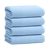 MYFYL Juego de toallas de baño de alta calidad, secado rápido, microfibra de terciopelo coral, altamente absorbentes, multiusos como toalla de baño, fitness, baño, ducha, deportes, yoga (27 x 55