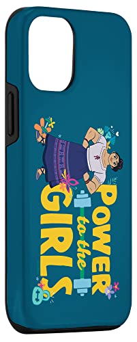 Coque iPhone 12 Disney Encanto Luisa célébrant la force des filles - 3
