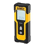 DEWALT DWHT77100-XJ - Medidor láser con alcance de 30m. Solo distancias