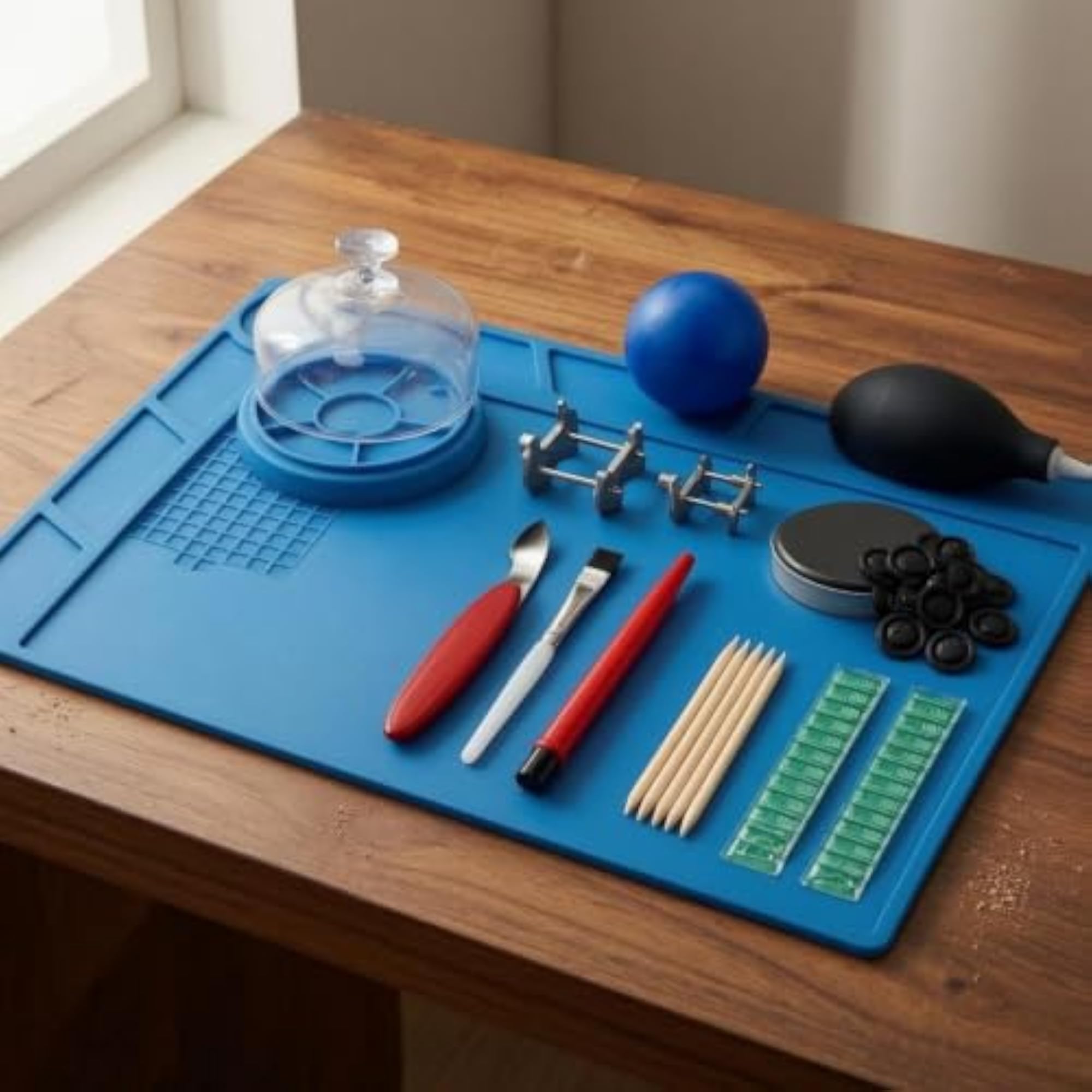 BNF® 13 Pieces Blue Silicone Watch Repair Kit