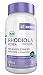 Rhodiola Rosea Organic Tibetan Premium Grade 3.5% Rosavin & 2.5% Salidroside 90 Vegetarian Caps (200 mg) - Reduce Stress & Increase Energy