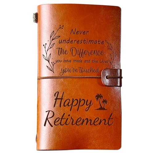 PRSTENLY Pastor Appreciation Gifts Leather Journal, 140 Page Refillable Journal Thank You Retirement Farewell Christmas Birthday Gifts for Pastor Men Women Male Female