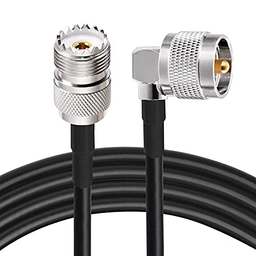 Superbat Cb Antenna Cable 12Inch Uhf Pl259 Male To So239 Female Rg58 Antenna Extension Coax Jumper Cable For Radio Antenna Scanner Antenna Analyzer Dummy Load Swr Meter Etc. 2Pcs thumb #4