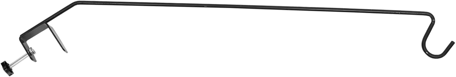 2pcs Outdoor Garden Heavy Duty Fence Lantern and Bird Feeder Hanger Stand Multi-Functional Shepherd Hook for Flower Pots Solar Lights and Holiday Vintage Design