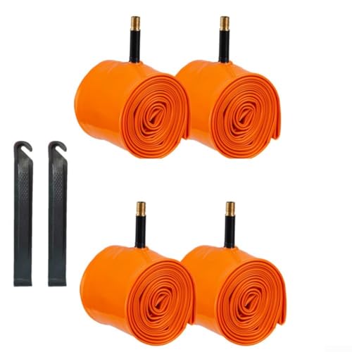 Tubo interior ultraligero de 16 pulgadas para neumáticos de bicicleta de montaña fabricados con materiales compatibles con TPU, válvula de aluminio con capó, absorción de impactos y características de