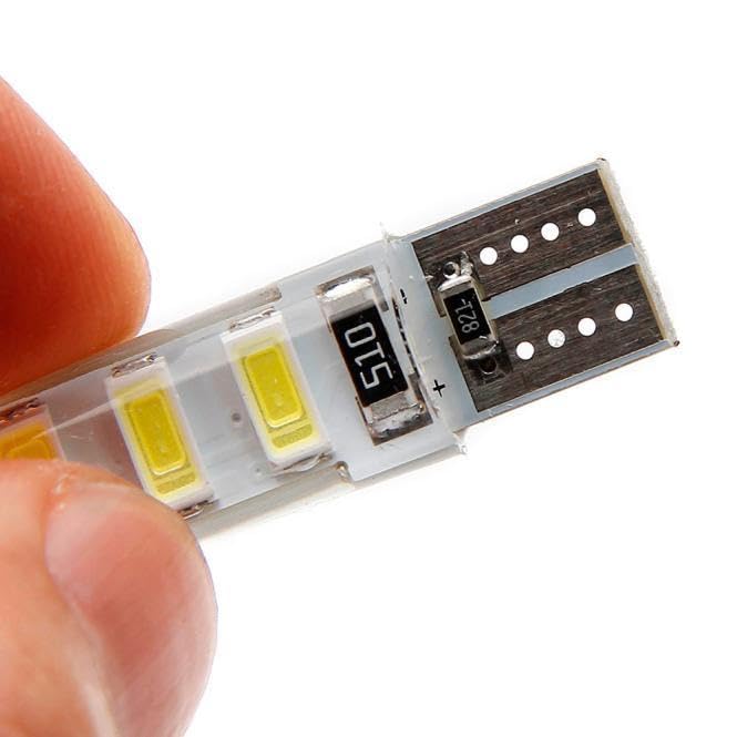 Image of Aow Attractive Offer World 5 Smd Led Parking Bulbs for Bajaj Discover 150 F (Pack of 2)