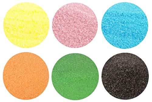 Retro Sweets by Happy Candy® Pick n Mix 400 Grams Choose From Hundreds of Sweets (Mixed Up Sherbet Crystals (Rainbow Crystals))