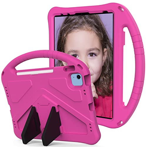 Coque iPad A19 12e génération 2026 antichoc rose rouge légère 11" A16