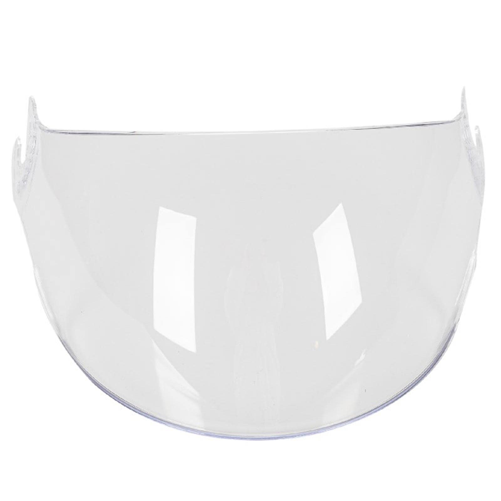LS2 OF562 Lente de Reemplazo de Visera de Casco Moto Antiniebla y Antiarañazos, Cromo Plateado, Accesorios para Motocicleta - Transparente