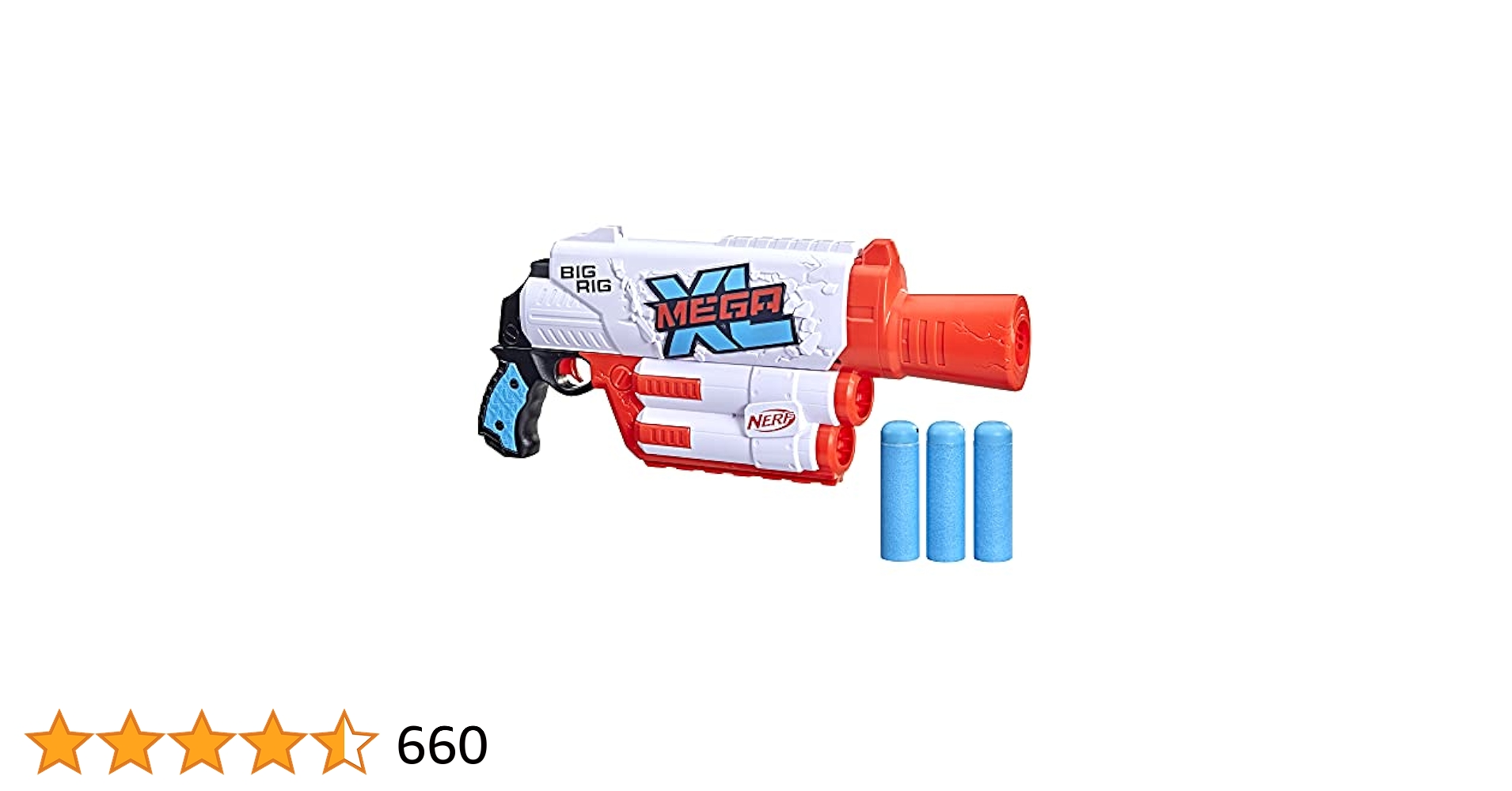 Amazon.co.jp: NERF Mega XL Big Rig Blaster, Largest Mega