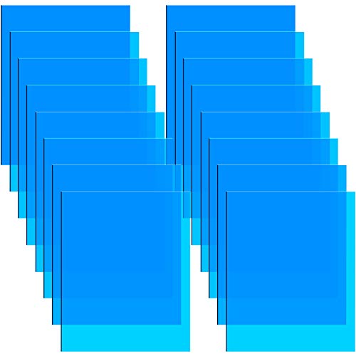 Filtres colorés en gel bleu pour corriger la balance des blancs photo et vidéo 26 x 20 cm