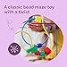 Melissa & Doug Classic Bead Maze - Wooden Educational Toy