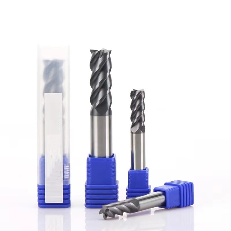 Fraise À Bout Plat En Carbure De Tungstène 2E, 1-20mm, Usinage Mécanique CNC Pour Outils De Fraisage En Acier, 1 Pièce,D11.0