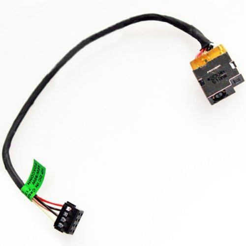 DBParts DC Power Jack Harness Cable for HP 15-R 15-G, Envy 15-J 15T-J 15Z-J 15-Q, Envy M6-K M6-N, P/N: 749647-001 709802-SD1 709802-YD1 719859-001 717371-FD6 717371-SD6
