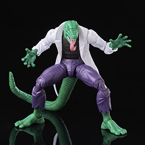 Boneco Marvel Legends Series Spider-Man, Figura 15 cm Marvel’s Lagarto - F3461 - Hasbro