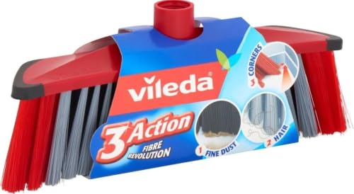 Vileda Recambio Cepillo Antichoque, Rojo
