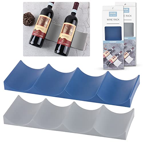 Lucywey Flaschenregal Kühlschrank, 2 Stück Europäischen Stil Weinregal...